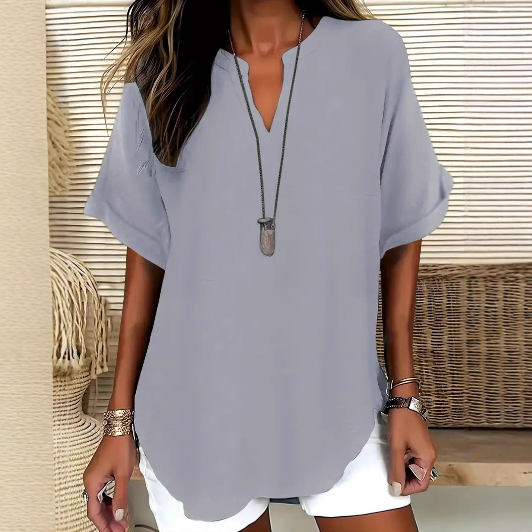 Chemise d'Été Coupe Loose – Confort & Style