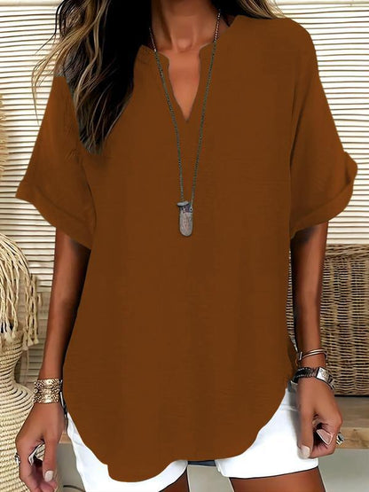 Chemise d'Été Coupe Loose – Confort & Style