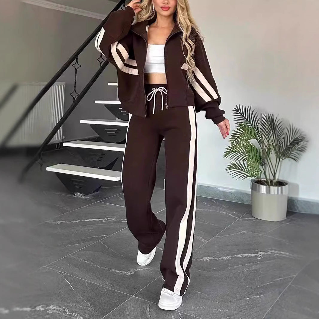 Duo Urbain, Veste Zippée & Pantalon Casual