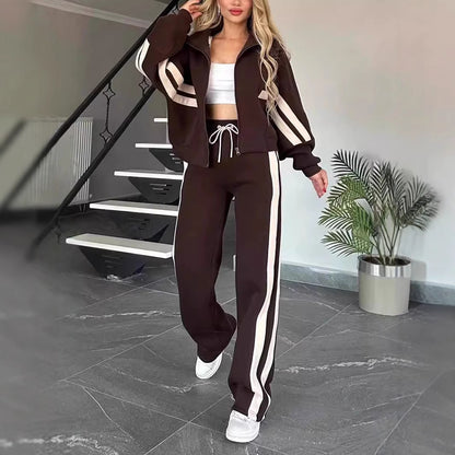 Duo Urbain, Veste Zippée & Pantalon Casual
