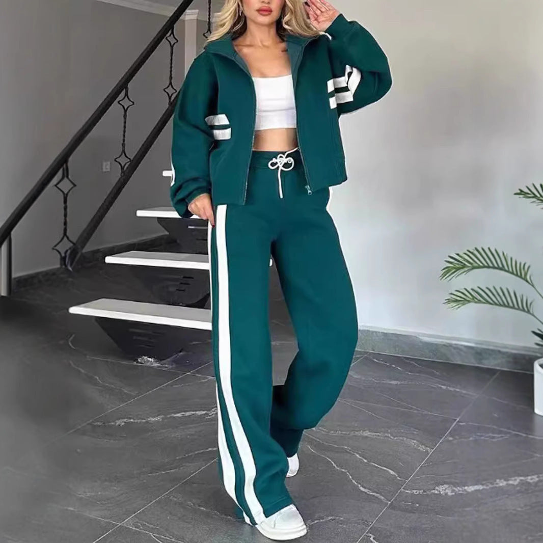 Duo Urbain, Veste Zippée & Pantalon Casual