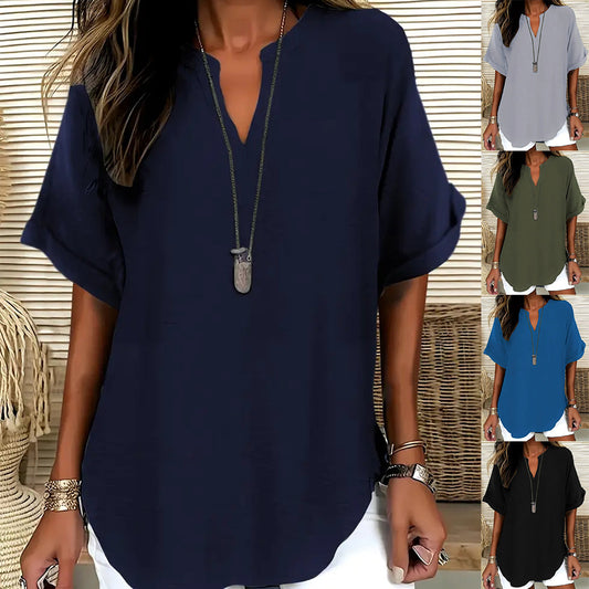 Chemise d'Été Coupe Loose – Confort & Style