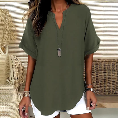 Chemise d'Été Coupe Loose – Confort & Style